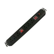 6 Way 10A Universal Switched PDU with Overload Protection